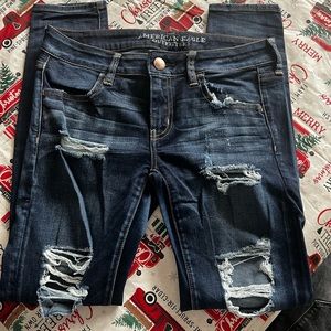 Size 8 American Eagle super low jegging.